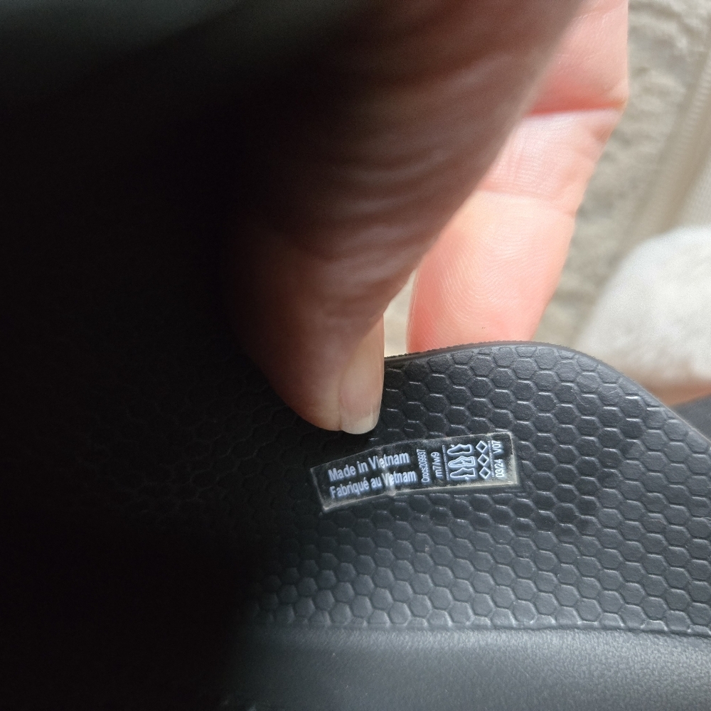 CROCS Black Platform Loafer Flats - Picture 9 of 10